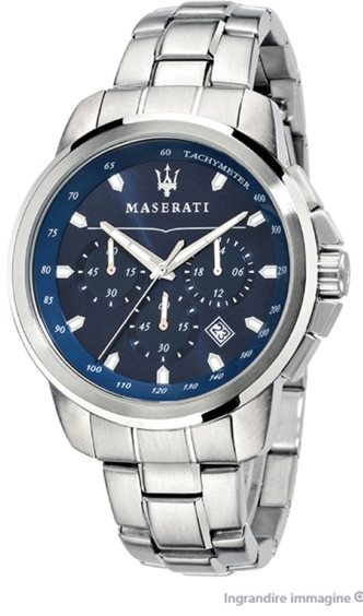 Orologio Maserati Uomo Successo in Acciaio R8851121016 - R8851121016